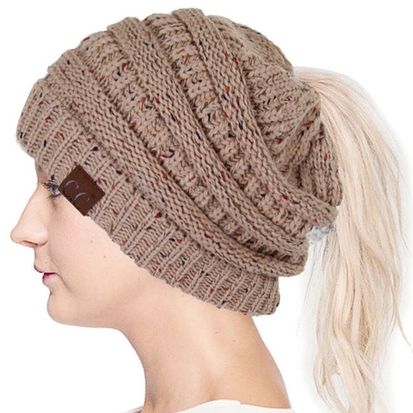 C.C 3pc Confetti Pony Beanie Gloves Scarves Set main image 4